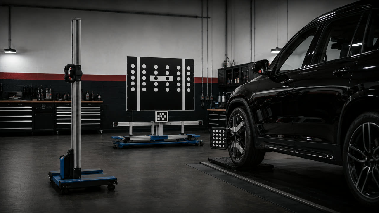 Assistenzsystem-Kalibrierung — BK Fahrzeugtechnik Domat/Ems