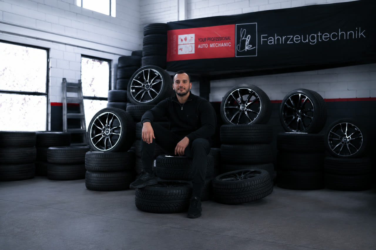 Besnik Kurti, Inhaber BK Fahrzeugtechnik