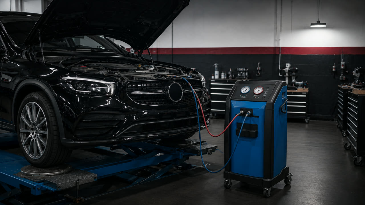Klimaservice — BK Fahrzeugtechnik Domat/Ems