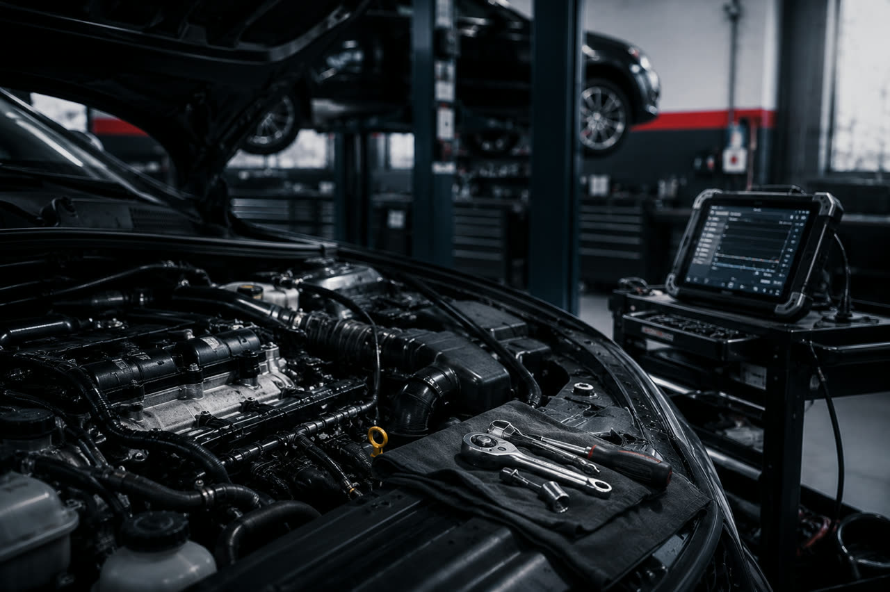 Reparaturen — BK Fahrzeugtechnik Domat/Ems