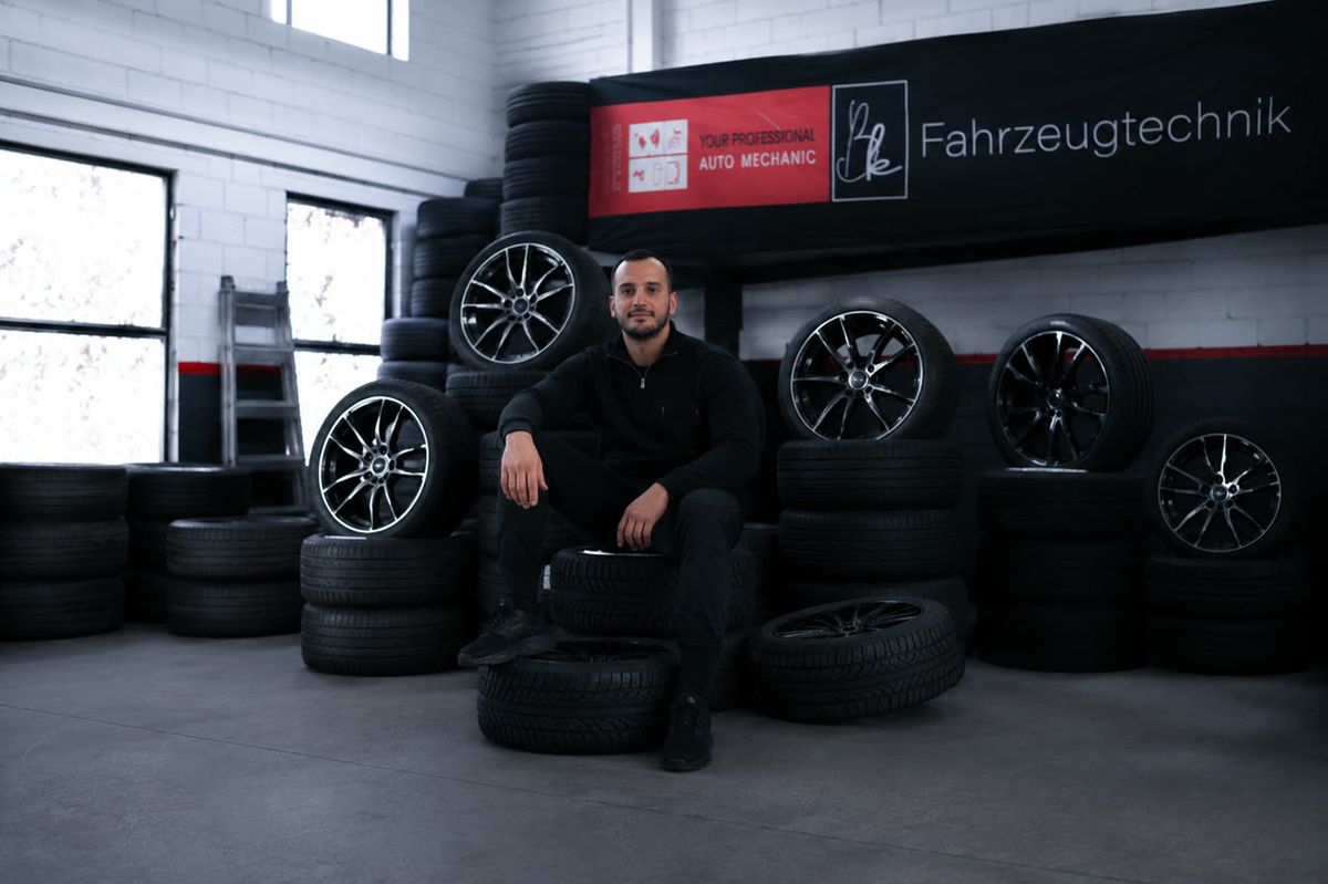 Besnik Kurti, Inhaber BK Fahrzeugtechnik
